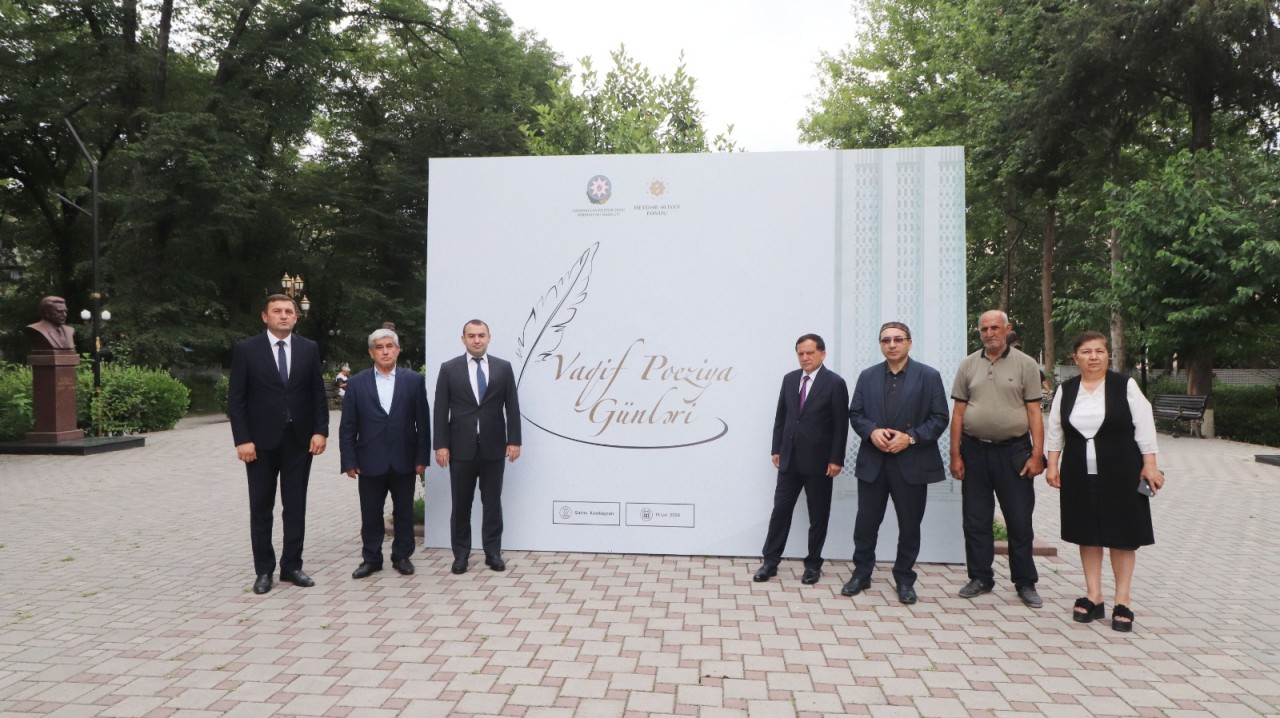 Vaqif Poeziya Günləri Qazaxdan start götürdü - FOTOLAR